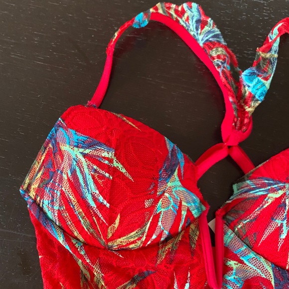 PINK Victoria’s Secret date Push up Bra Tropical - Picture 8 of 11